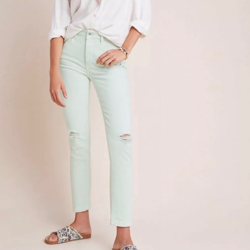 Anthropologie Pilcro High-Rise Slim Jeans